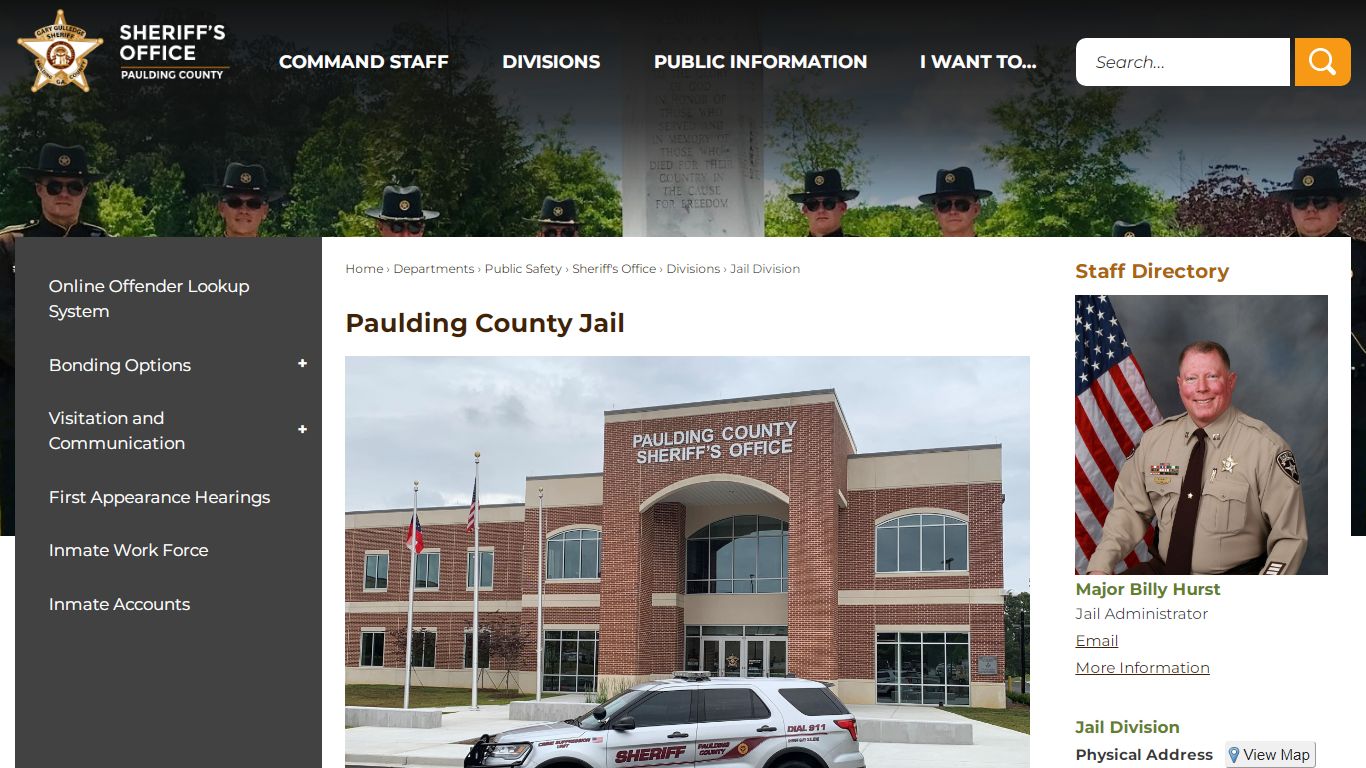 Paulding County Jail | Paulding County, GA